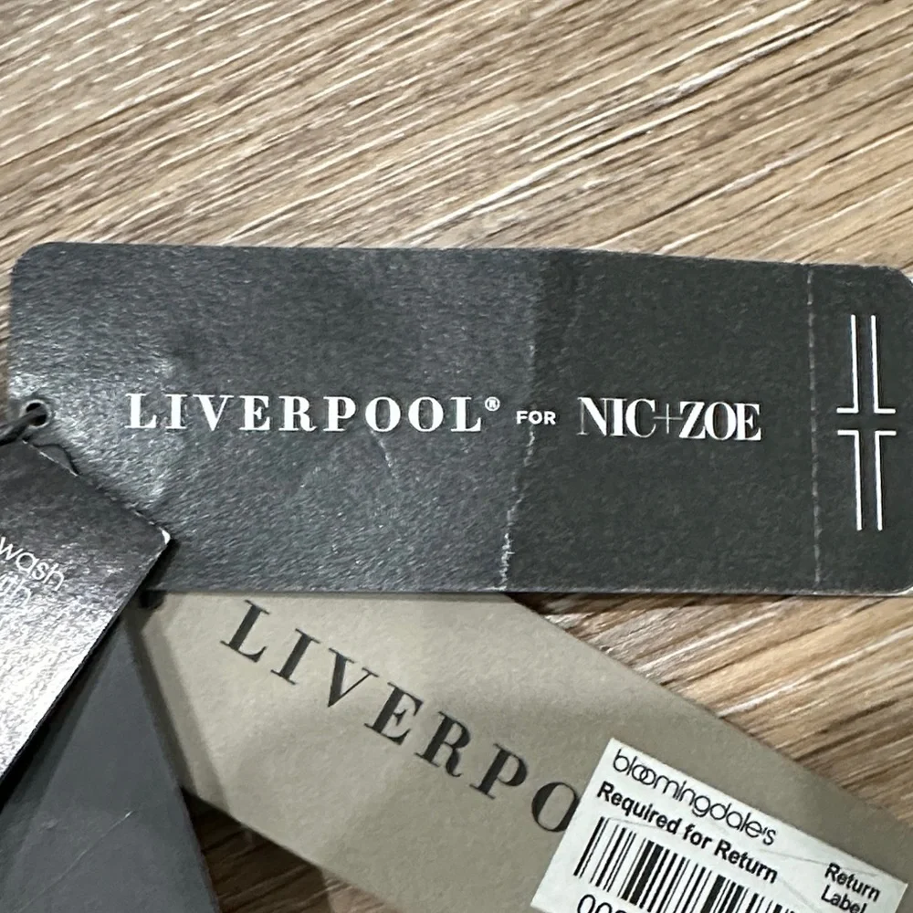 NWT! Liverpool Abby Skinny Deep Indigo Pants - Picture 2 of 7